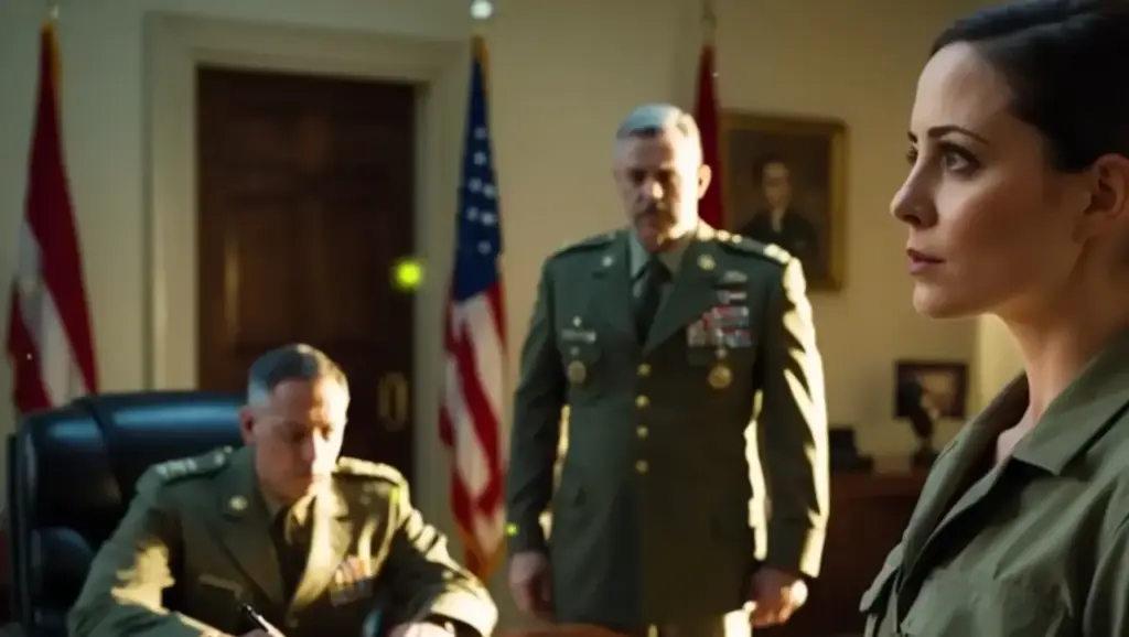 He Called Her ‘Cupcake’ — Until She Quietly Dropped Two Silver Stars on His Desk