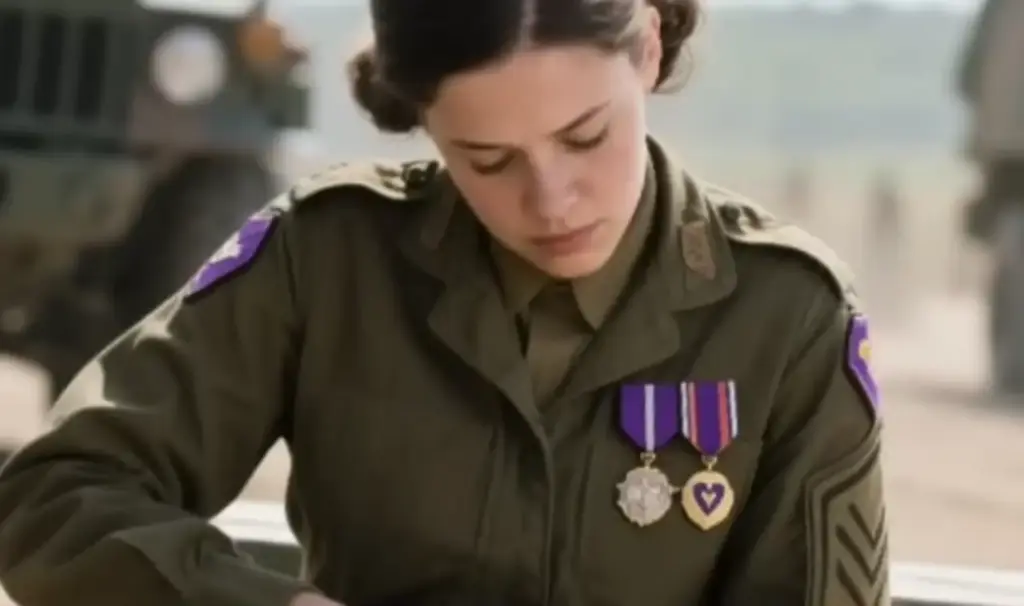 She Looked Like Fresh Training — But She Carried Five Purple Hearts 