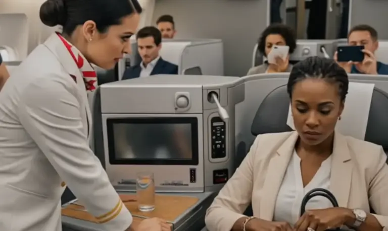 Flight Attendant Slapped a Black CEO on Her Own Jet! 10 Minutes Later, She Fires His Entire Team...