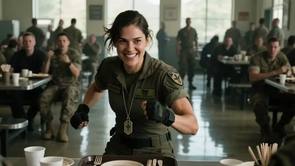 SEAL Playfully Asked For Her Rank, Until Her Answer Stopped Everyone Cold in The Mess Hall