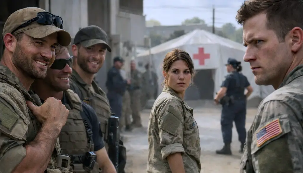 A Wounded Woman Soldier Walked Past — Moments Later, the SEAL Team Regretted Everything