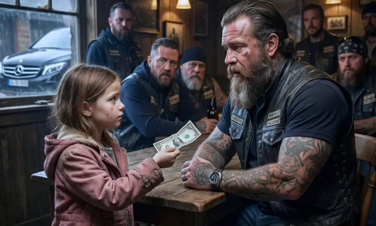 Little Girl Paid a Hell’s Angel $5 to Help Her — What She Asked Left the Biker Shocked