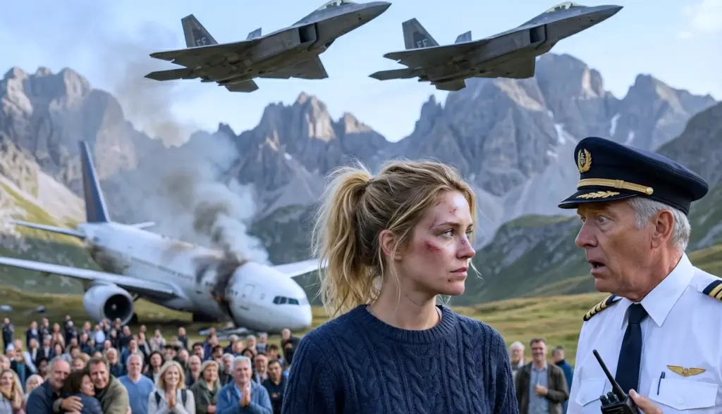 She protected 185 passengers in the sky. But when the F-22 pilots spoke her call sign moments later, the truth about who she really was came out — and it stunned everyone who heard it