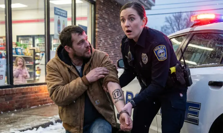 Single Dad Was Handcuffed by a Female Cop — Then the Tattoo on His Arm Changed Everything
