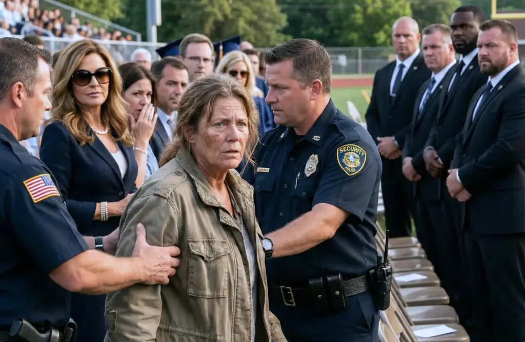 Two Guards Asked a Simple Woman to Leave Her Son’s Graduation — Then Six SEALs Showed Up!