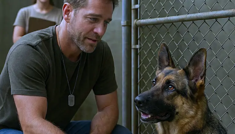 A retired war dog didn’t recognize his former partner — until a split-second reaction revealed a bond no one expected to see again. What happened next was unforgettable