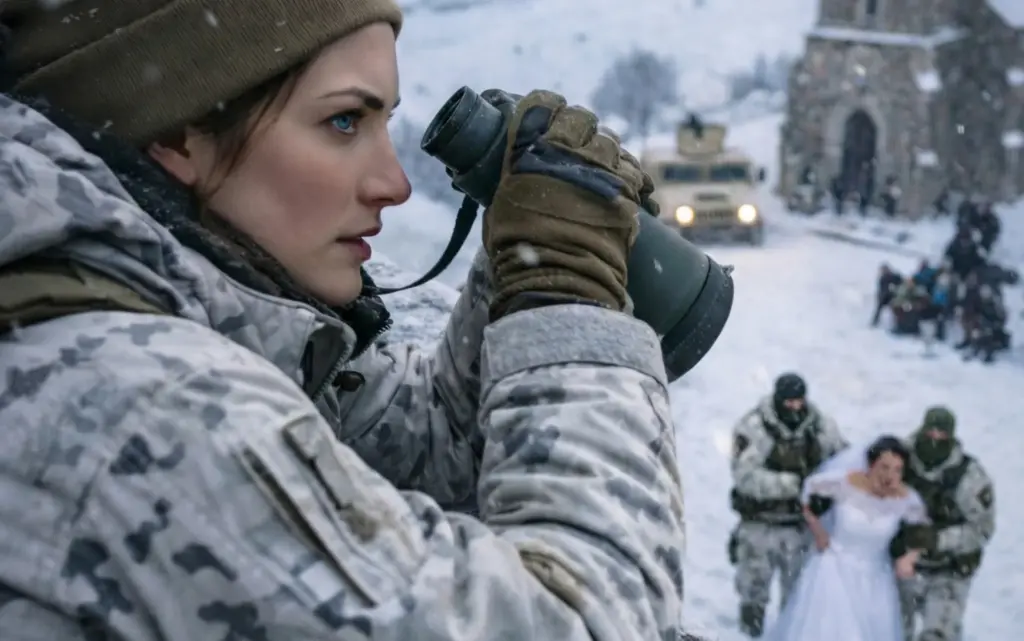 Mercenaries Cornered the Bride, But They Missed the "Ghost" Watching from the Bell Tower