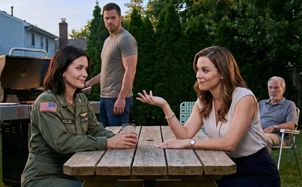 My Sister Mocked Me at the BBQ — Until Her Husband, a SEAL, Heard My Call Sign: ‘Apologize! NOW!’
