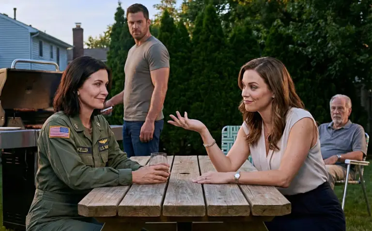 My Sister Mocked Me at the BBQ — Until Her Husband, a SEAL, Heard My Call Sign: ‘Apologize! NOW!’