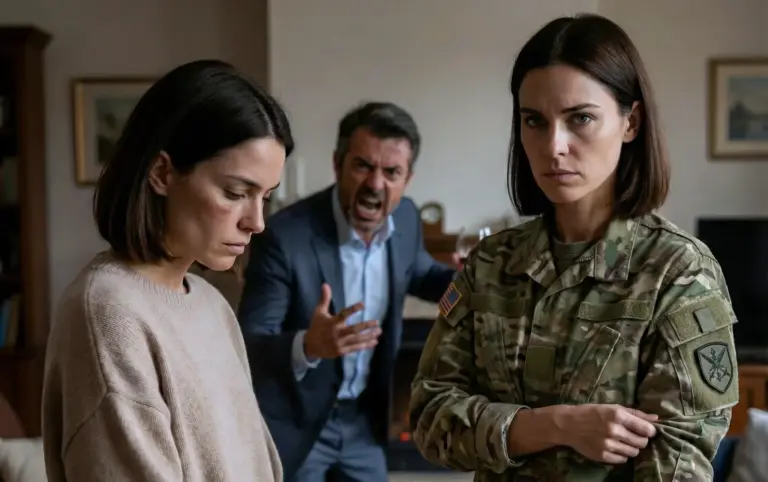 Military Twin Sister Swapped Place With Her Bruised Sister And Made Her Husband Regret His Actions