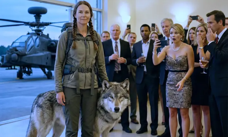 The classmates didn’t expect much when inviting her to the reunion — until she arrived in an Apache-style helicopter and the whole crowd stopped talking