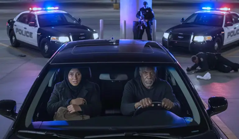 “Don’t get out here, trust me!” the taxi driver said in panic. And then the police surrounded us…