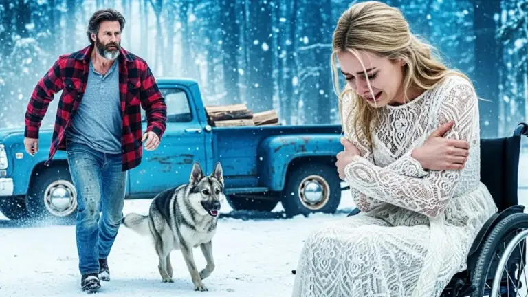 A Lonely Veteran Rescues a Stranded Bride in a Blizzard — But He Has No Idea Who She Really Is