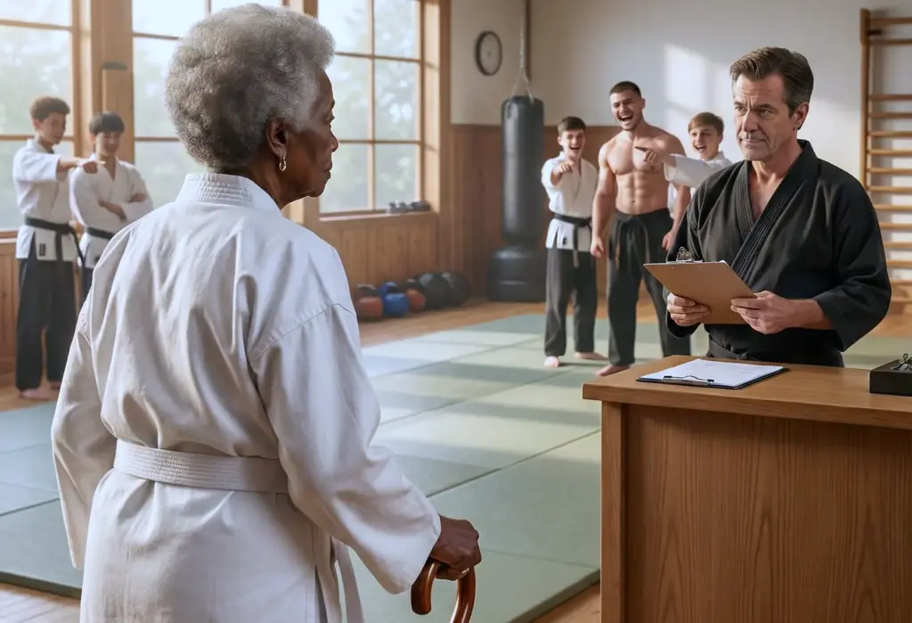 A Black Elderly Woman Was Disrespected at Karate Class, Unaware She Is Karate Black Belt