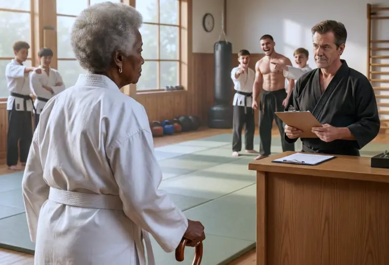 A Black Elderly Woman Was Disrespected at Karate Class, Unaware She Is Karate Black Belt