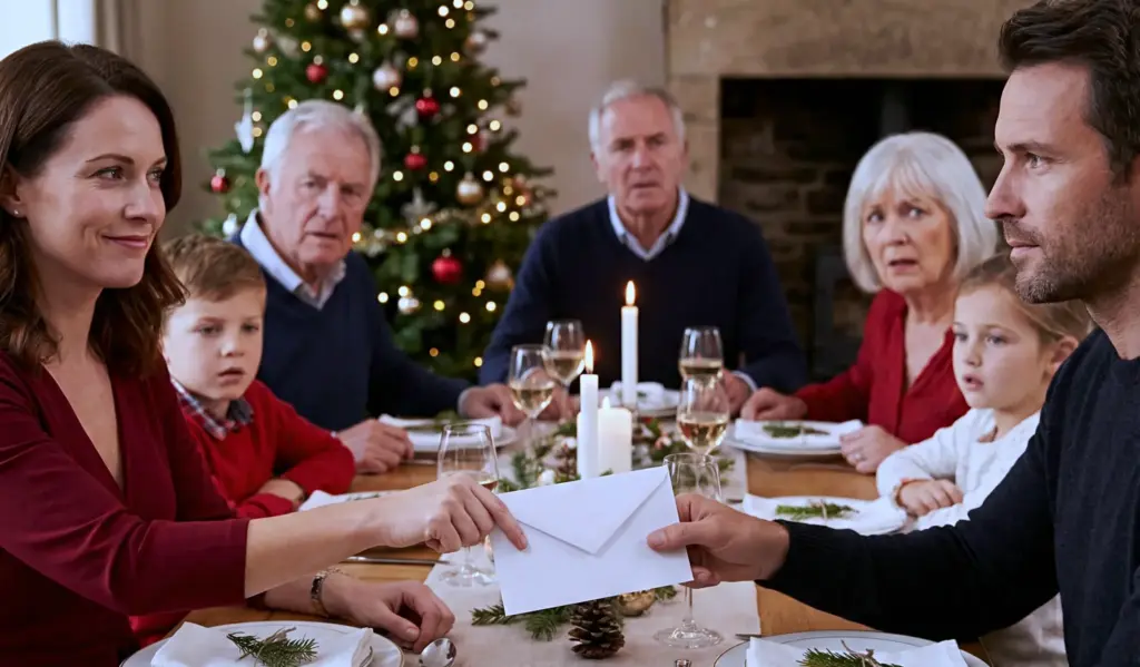 My Wife Slipped Me a DNA Test at Christmas Dinner: “Your Son Isn’t Yours!”