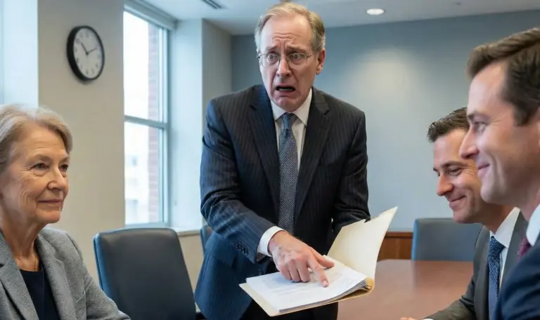 I Gave The Greedy Heirs Exactly What They Wanted. Their Lawyer Read One Sentence And Froze