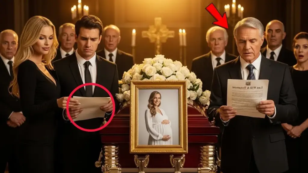 He Brought His Mistress To His Pregnant Wife's Funeral — Then The Lawyer Opened Her Will And Uncovered Everything