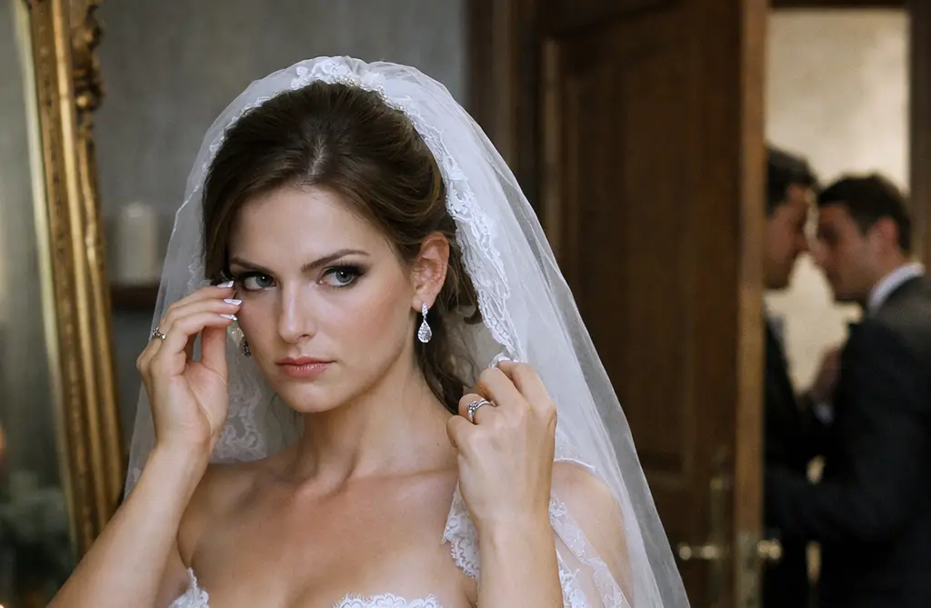 Before the wedding began, the bride overheard the groom’s confession, and her revenge stunned everyone