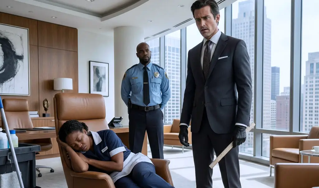 Billionaire with OCD Caught Cleaner Sleeping in His Chair...So He Took Her Freedom
