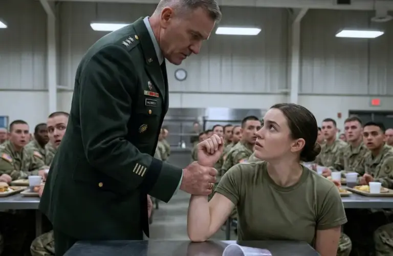 The General Underestimated the Quiet Soldier in the Mess Hall and Instantly Regretted It
