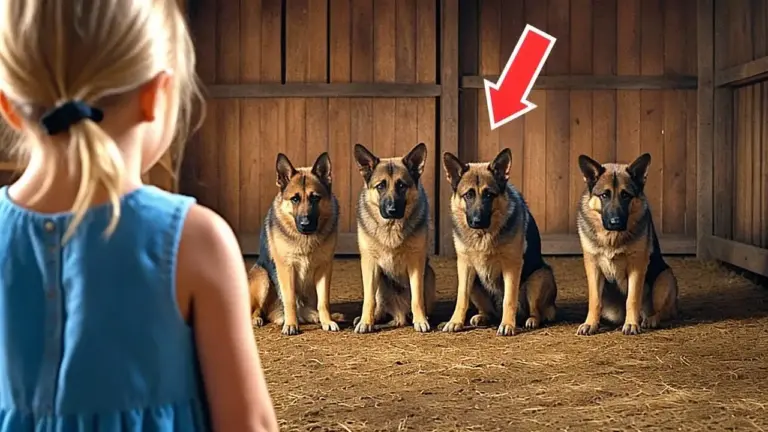 A Little Girl Finds Abandoned Police Dogs on Her Farm — What Happened Next Shocked Everyone
