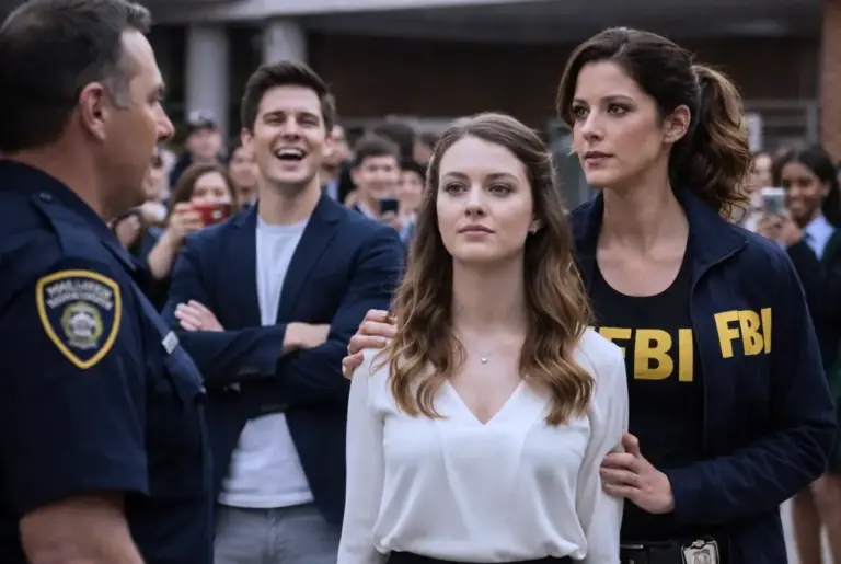 Rich Kid Made His Cop Father Arrest the New Girl — Then Secret Service Showed Up For Her