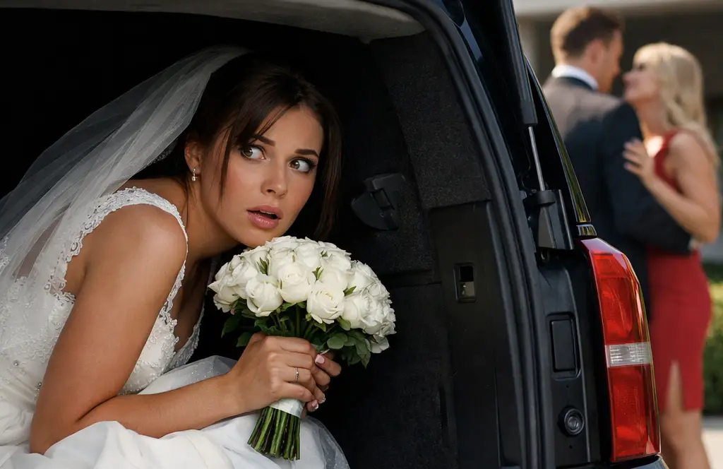 “Hide in the Trunk!” Her Driver Warned Her on Wedding Morning: What She Saw Shattered Her