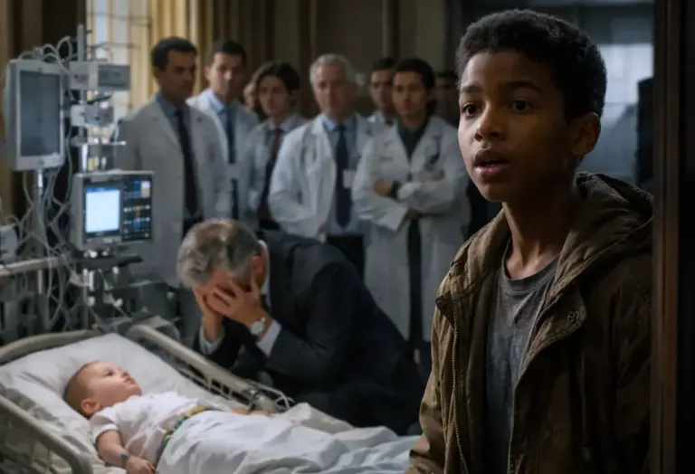 No Doctor Could Save the Billionaire’s Child — Then a Poor Boy Stepped Forward