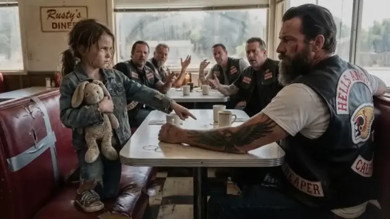 Little Girl Said "My Father Had That Same Tattoo" — 5 Bikers Froze When They Realized What It Meant