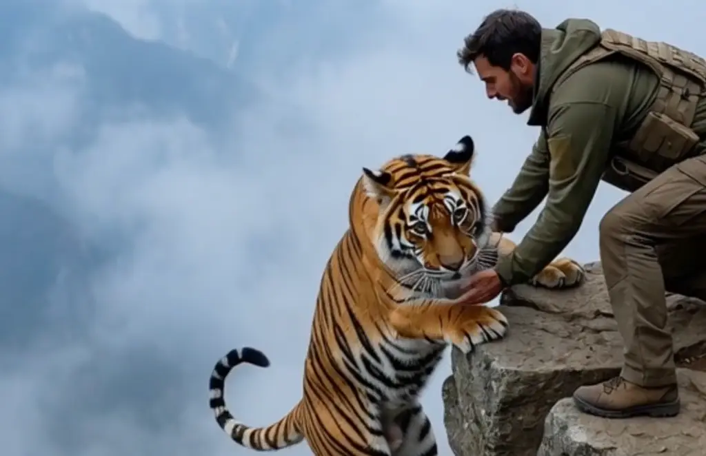 A Photographer Found a Tigress Trapped Above a Deadly Drop — Their Connection Defied Nature