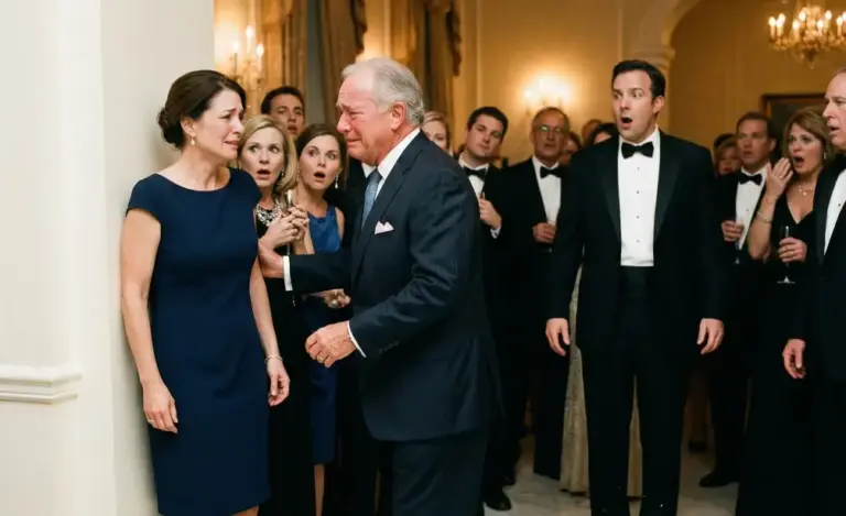 My Husband Hid Me in the Back Because of My Dress, But the Billionaire CEO Walked Right Past Him to Me
