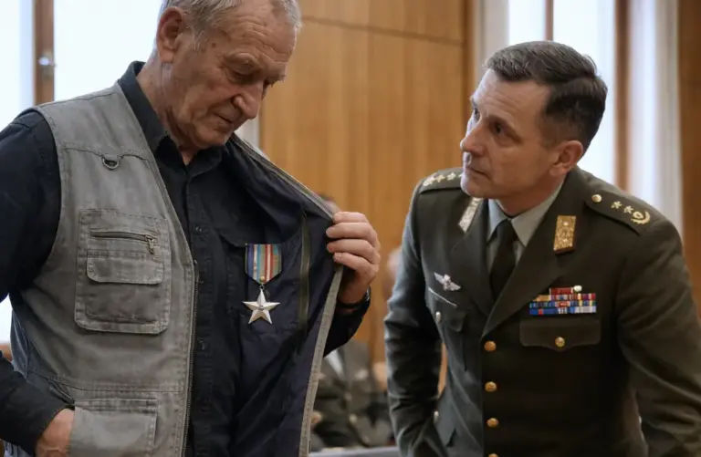Old Man Was Serving Coffee To The Generals — Until One Spotted the Silver Star on His Uniform