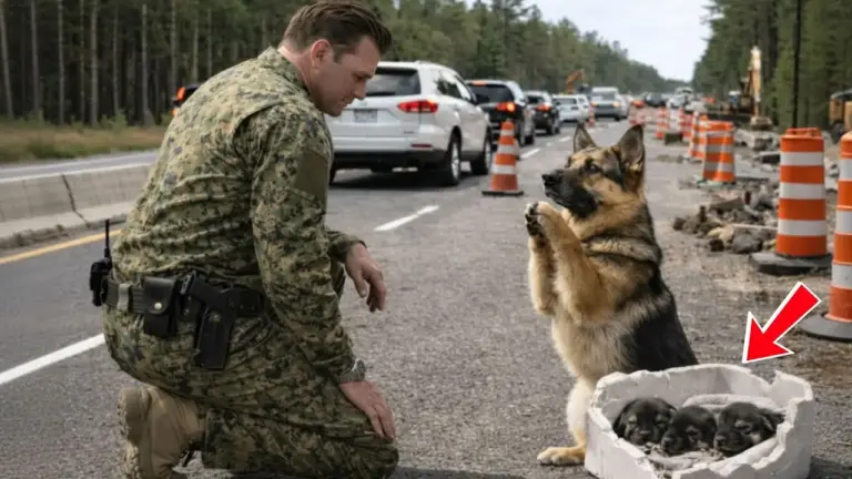 A Stray Mom Dog Begged Someone to Save Her Puppies — What a Navy SEAL Did Shocked Everyone