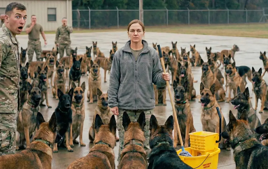 Un Navy SEAL a reçu l'ordre de rentrer chez lui, mais les 50 chiens militaires ont refusé et ont gardé le bunker.