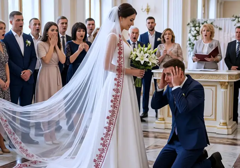 Сообщение в его телефоне поставило всё под сомнение — но в ЗАГСе она ответила неожиданно…