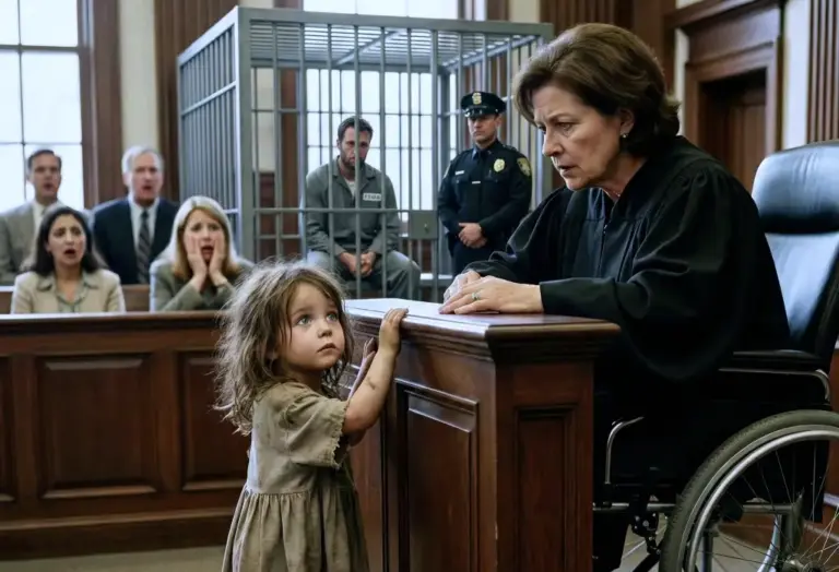 Poor Girl Tells Paralyzed Judge: "Free My Dad And I'll Heal You" — They Laughed, Until She Touched Her Legs