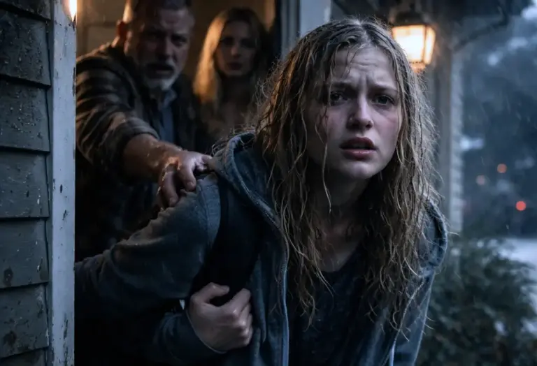 "Get out. I don't need a sick daughter." My father threw me into a freezing storm with no coat...