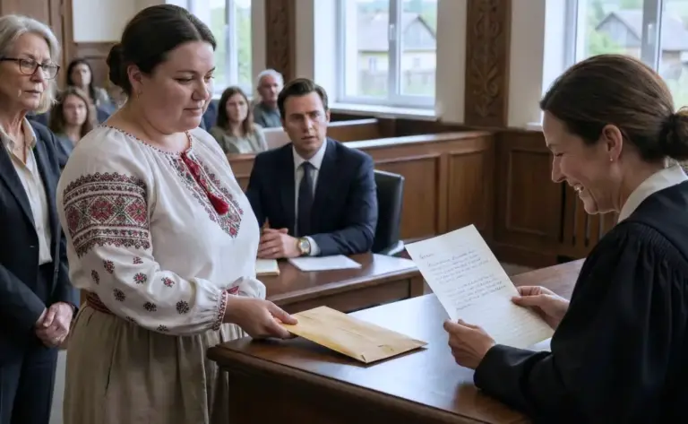 Я работала на трех работах, чтобы он стал врачом. Он бросил меня, но пожалел, как только судья увидела содержимое моего конверта