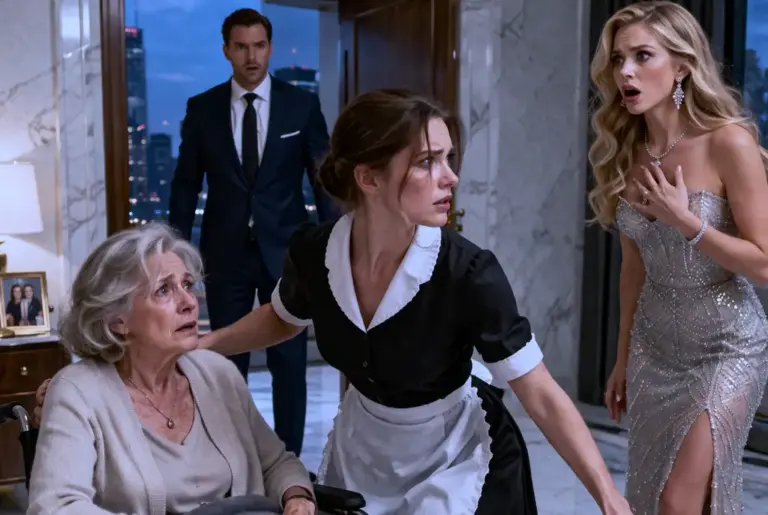 The Fiancée Thought She Could Abuse His Paralyzed Mother in Secret. She Forgot About the Maid...