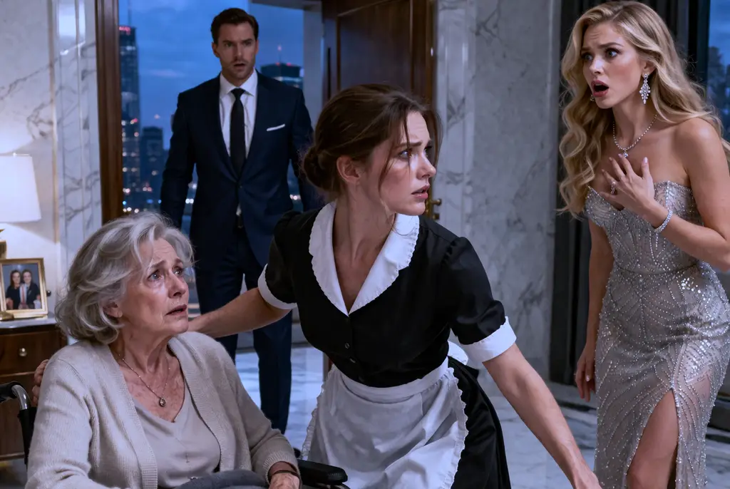 The Fiancée Thought She Could Abuse His Paralyzed Mother in Secret. She Forgot About the Maid...