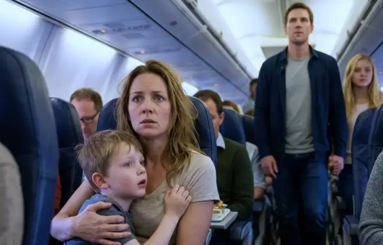 On a Vacation Years After Losing Her Husband, Her Son Suddenly Whispered, “Mom… Isn’t That Dad?”