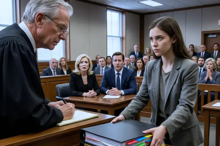She Smirked While Telling The Judge I Was Crazy. Then I Handed Him The Proof That Sent Her To Jail