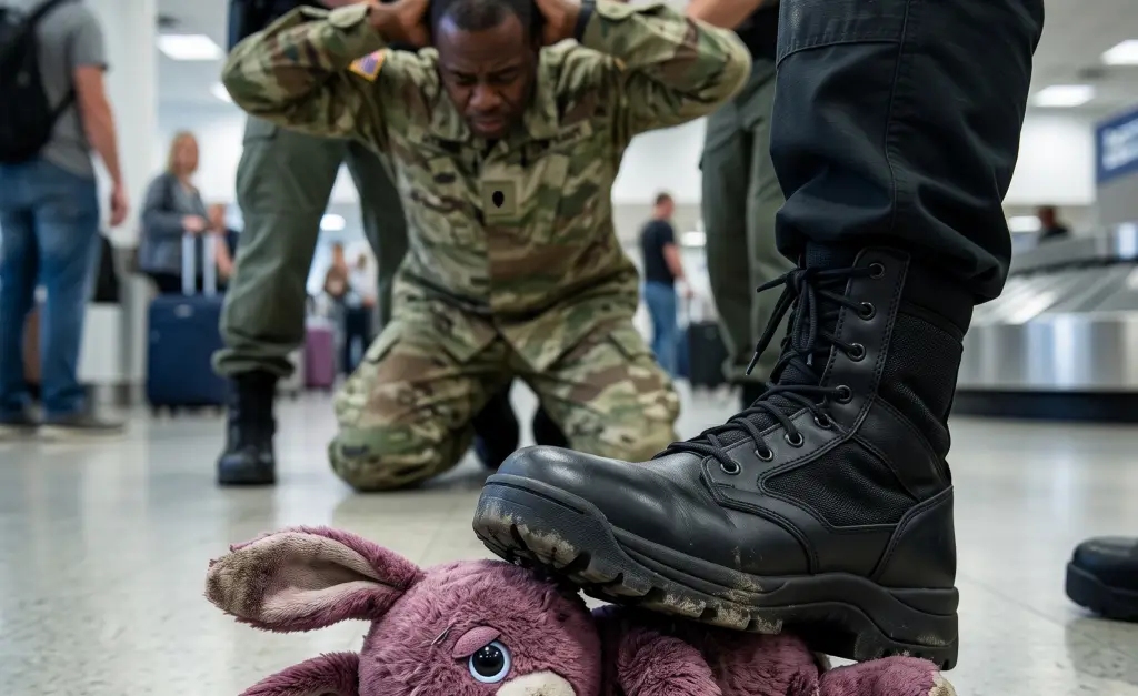 These Cops Mocked a Returning Soldier and Crushed His Daughter’s Toy! Then They Turned Around and Saw Exactly Who Was Watching...