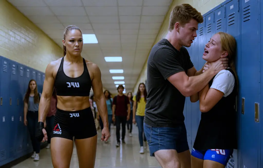 A Bully Choked Ronda Rousey’s Daughter, But He Never Expected the UFC Champion to Show Up and Deliver Instant Karma...