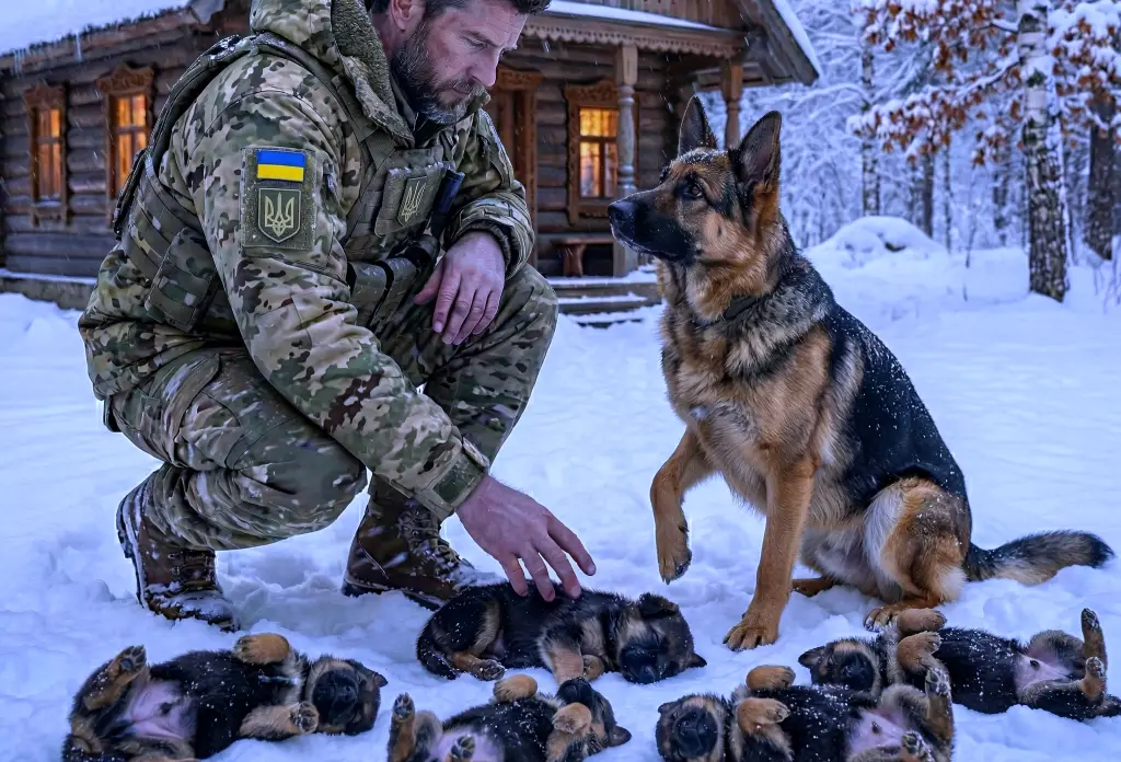 Измождённая собака принесла ему в зубах крошечный комочек и исчезла в метели. Бывший спасатель не мог поверить своим глазам, когда она вернулась…