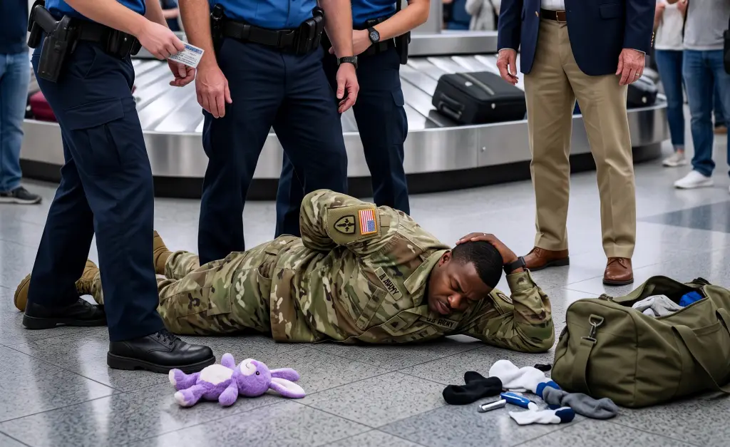 Arrogant Cops Humiliated a Returning Veteran. They Had No Idea a General Was Standing Right Behind Them...