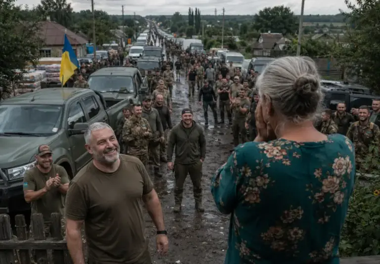 Пенсионерка отдала последнюю еду 30 военным во время ливня! Соседка смеялась, но через 3 дня к её двору подъехало 800 машин и сделали то, от чего плакало всё село…