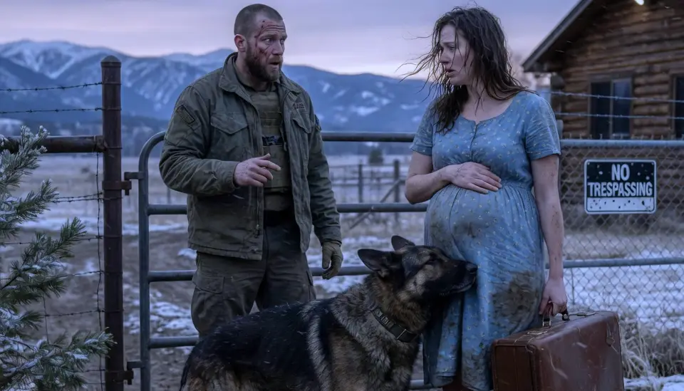 A Pregnant Stranger Begged An Ex-Navy SEAL For Shelter! He Was About To Refuse, Until He Looked Down At His Guard Dog And Realized The Animal Had Already Made A Terrifying Choice...