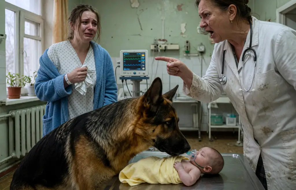 Вівчарка пробралася в реанімацію до вмираючого малюка. Коли лікарі спробували вигнати пса, він зробив те, що змусило всіх завмерти… Ця знахідка шокувала всю країну!